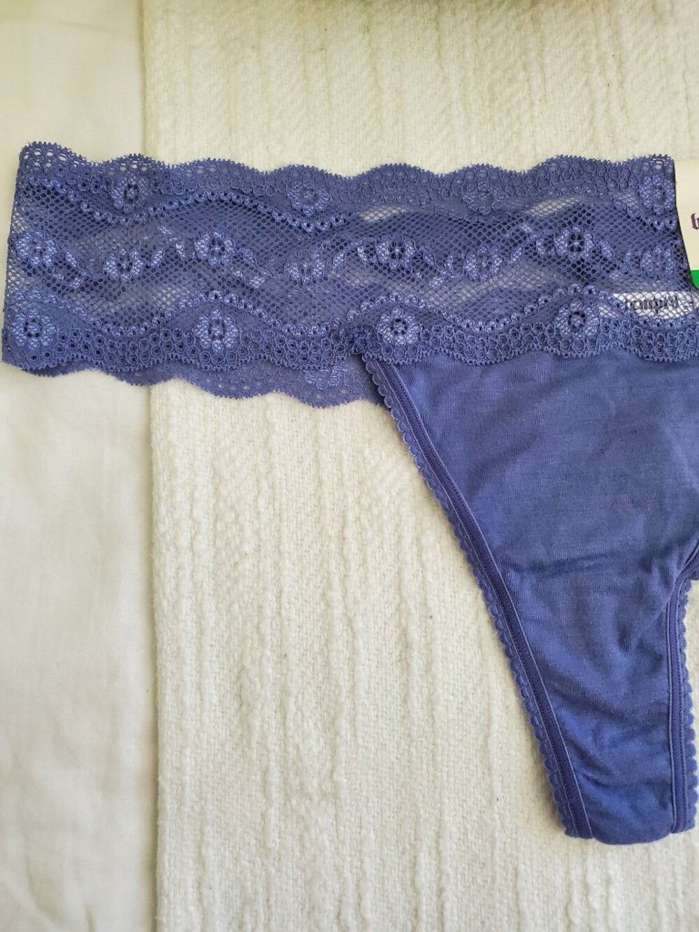B.templ'd thongs 2 purple and orange panties, underware - Picture 4 of 11